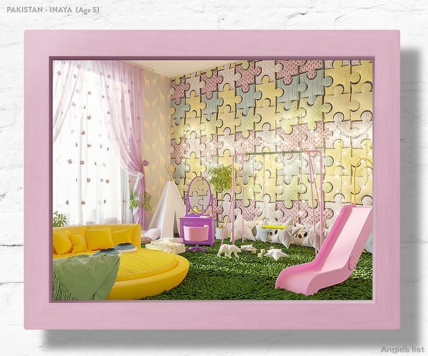 Вот как выглядит спальня Инайи в проекте