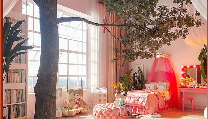 Как реализовать мечту ребенка: Дизайнеры создали комнаты по детским рисункам