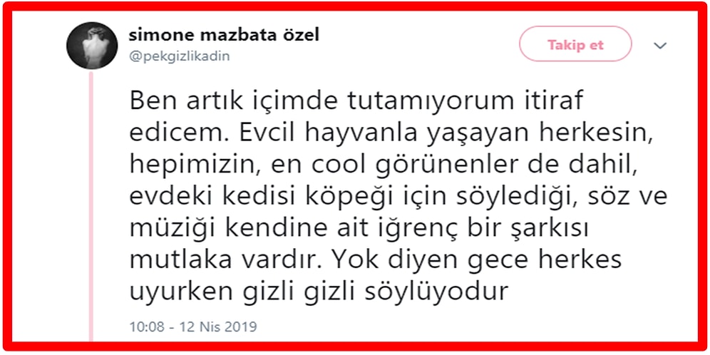 Evcil Hayvanlarına Besteledikleri 'Saçma' Şarkılarını Twitter'da Paylaşarak Gizli Günahlarını Ortaya Döken Kişiler!