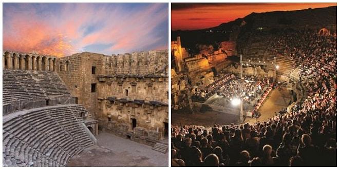 Romalı Zenon'un Kralın Kızıyla Evlenebilmek İçin İnşa Ettiği Büyüleyici Yapı: Aspendos Antik Tiyatrosu