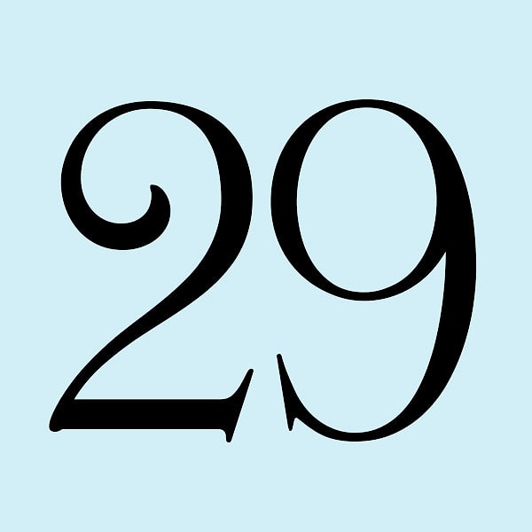 Ваш возраст — 29 лет!