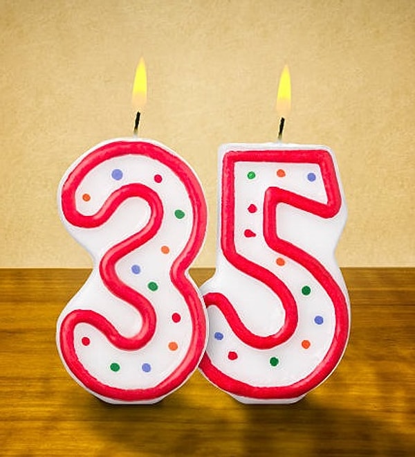 Ваш возраст — 35 лет!