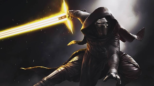 7. Кайло Рен с мечом