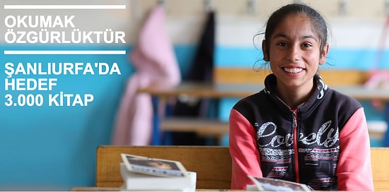 Okumak Özgürlüktür! Şanlıurfalı Öğrenciler İçin 3000 Kitaplık Proje Başladı!