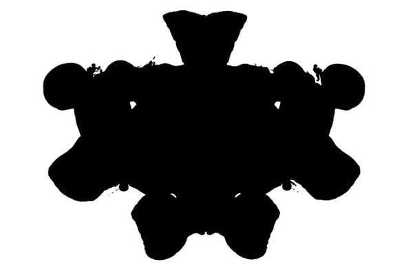 7. Какое слово подойдет для описания данного чернильного пятна?