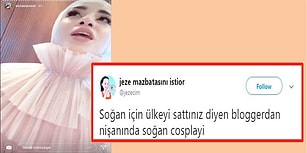 'İki Kilo Soğanı Alamıyorsunuz Diye Vatanı Sattınız' Diyen Sosyal Medya Fenomeninin Nişan Elbisesi Twitter'ın Diline Düştü!