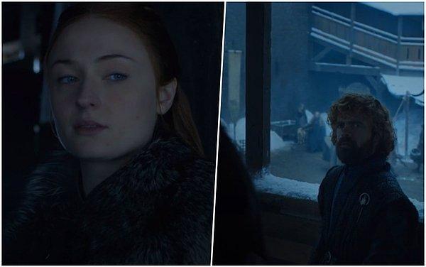10. Sansa ve Tyrion yeniden bir arada.