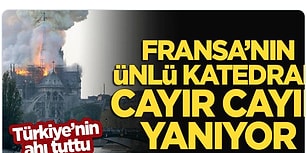 Yeni Akit'in, Notre Dame Katedrali Paylaşımı Tepkilerin Odağında: 'Türkiye'nin Ahı Tuttu, Cayır Cayır Yanıyor'