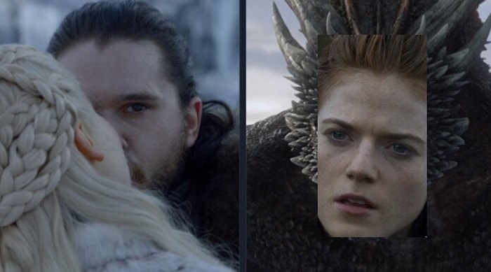 Осуждающий дракон, всевидящий Бран и еще 40 самых смешных мемов, которые породила новая серия "Игры престолов"