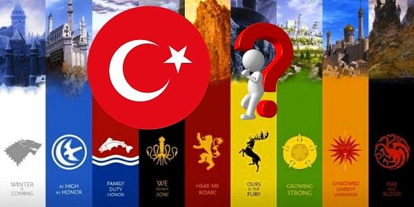Peki sence Türkiye bir Game of Thrones hanedanı olsa hangisi olurdu?