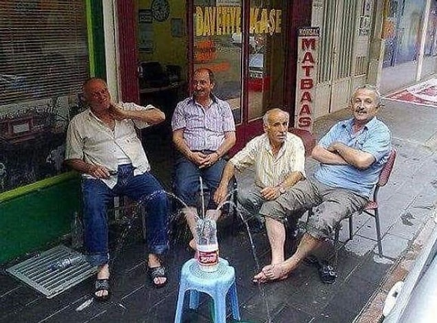 17. Oh, biraz da buralarıma serinlet.