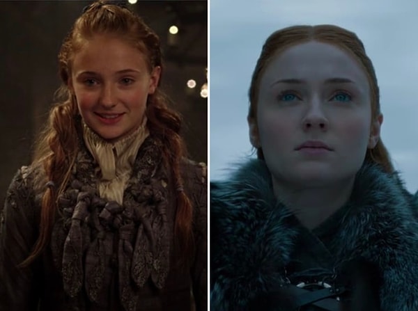 4. Сестра Арьи Санса набралась ума и элегантности.