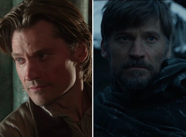 5. Джейме Ланнистер потерял руку, но в качестве компенсации отрастил бороду.