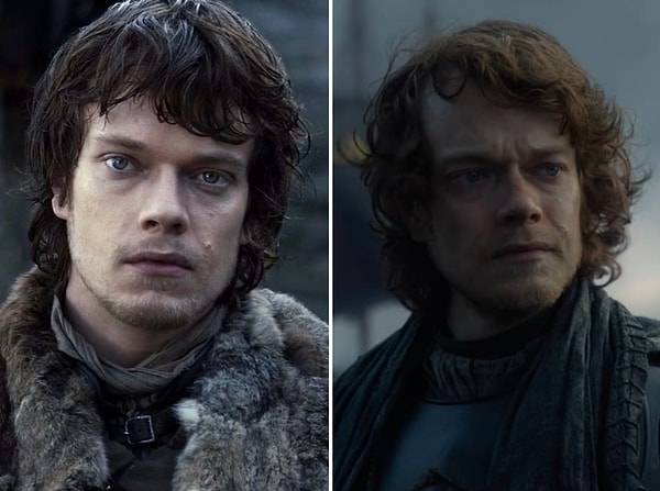 9. Теон Грейджой-то, оказывается, рыжик!