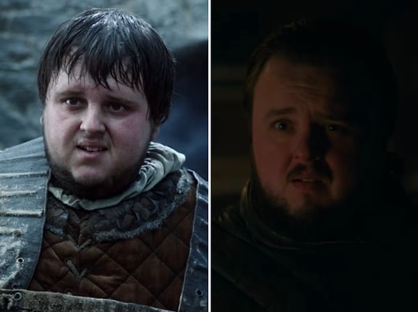 10. Сэм Тарли остался щекастым дружком-пирожком.