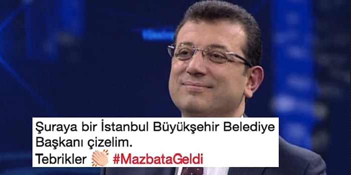 O Mazbata Buraya Geldi! Ekrem İmamoğlu'nun Mazbata Almasıyla Sevinçten Çılgına Dönen İnsanlar