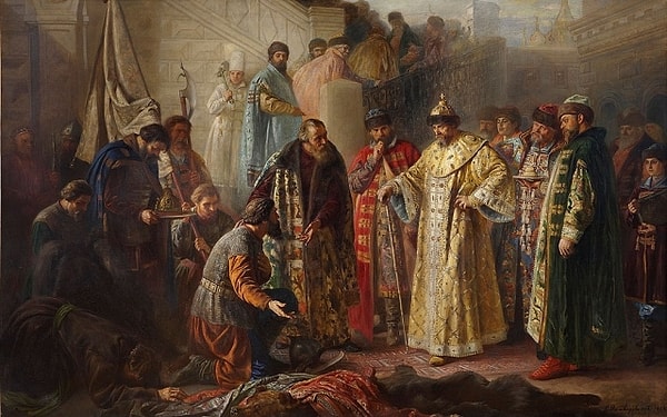 5. Первым русским царем является...