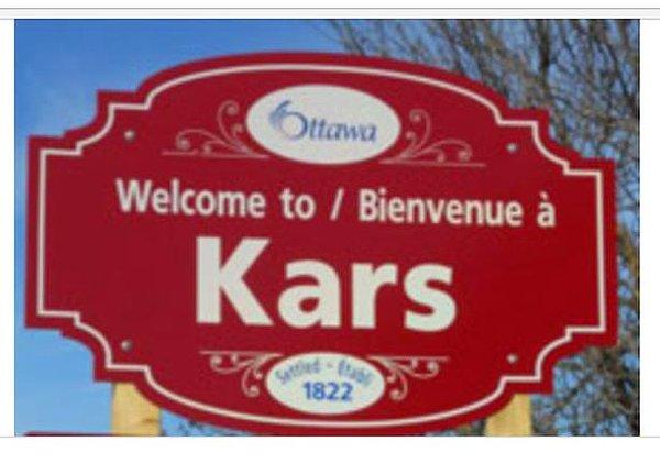 8. Kanada'da Kars adında bir şehir vardır.