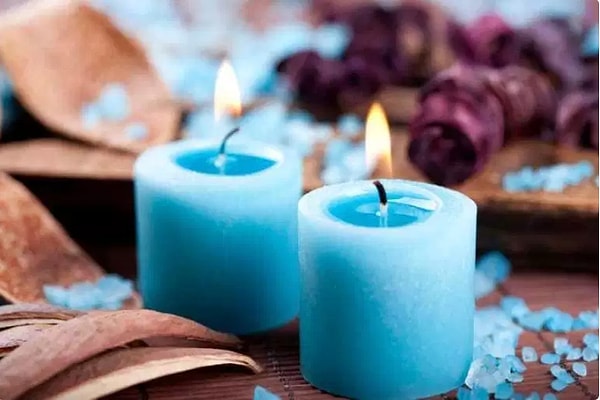 Если вы выбрали голубую свечу...