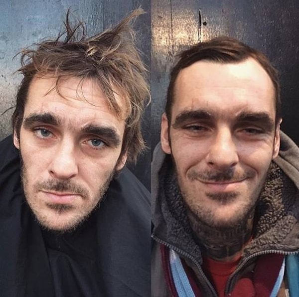 18. Кажется, этот мужчина доволен результатом