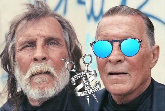 Британские бездомные у парикмахера, или Как свежая стрижка меняет лицо человека: 23 фото