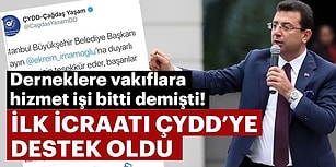 İmamoğlu 'Çiçek Göndermeyin, Bağış Yapın' Demişti: Sabah Gazetesi Çağrıyı 'İlk İşi ÇYDD'ye Hizmet Oldu' Başlığıyla Duyurdu