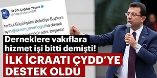 İmamoğlu 'Çiçek Göndermeyin, Bağış Yapın' Demişti: Sabah Gazetesi Çağrıyı 'İlk İşi ÇYDD'ye Hizmet Oldu' Başlığıyla Duyurdu