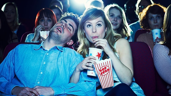 8. Вы когда-нибудь засыпали в кино?