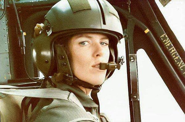 2. "Annem 1980'lerde orduda helikopter kullanıyormuş."