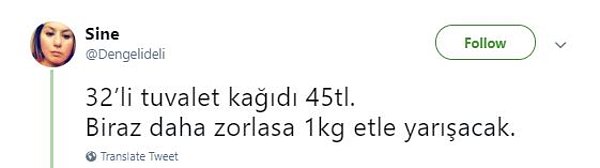 13. Tuvalet kağıdına bile ödediğimiz para, dudak uçuklatıyor...