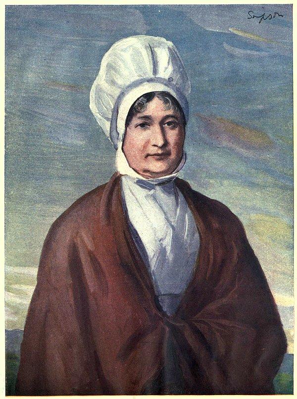 6. İngiliz sosyal reformcu ve Quaker “Hapishane Meleği” Elizabeth Fry. (1780-1845)