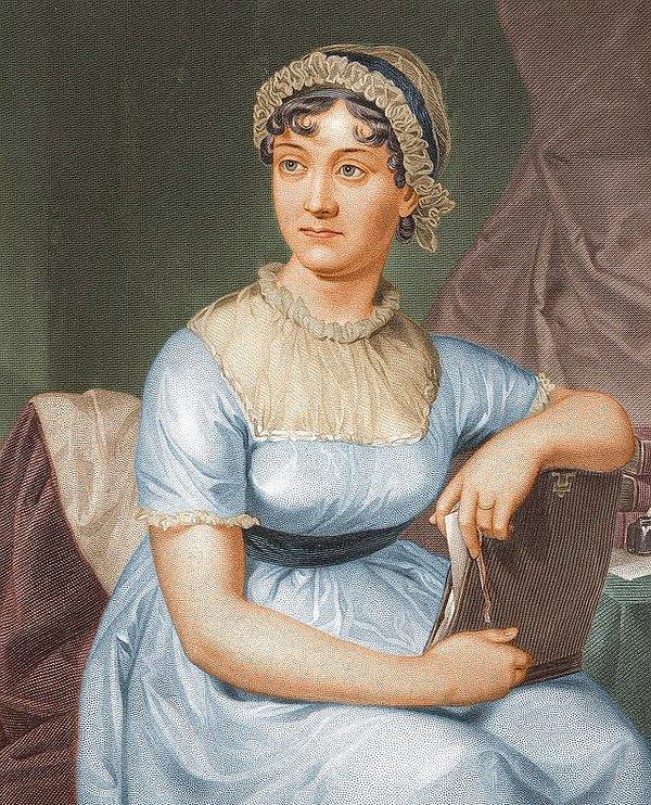 18. Gurur ve Önyargı romanının yazarı Jane Austen. (1775-1817)