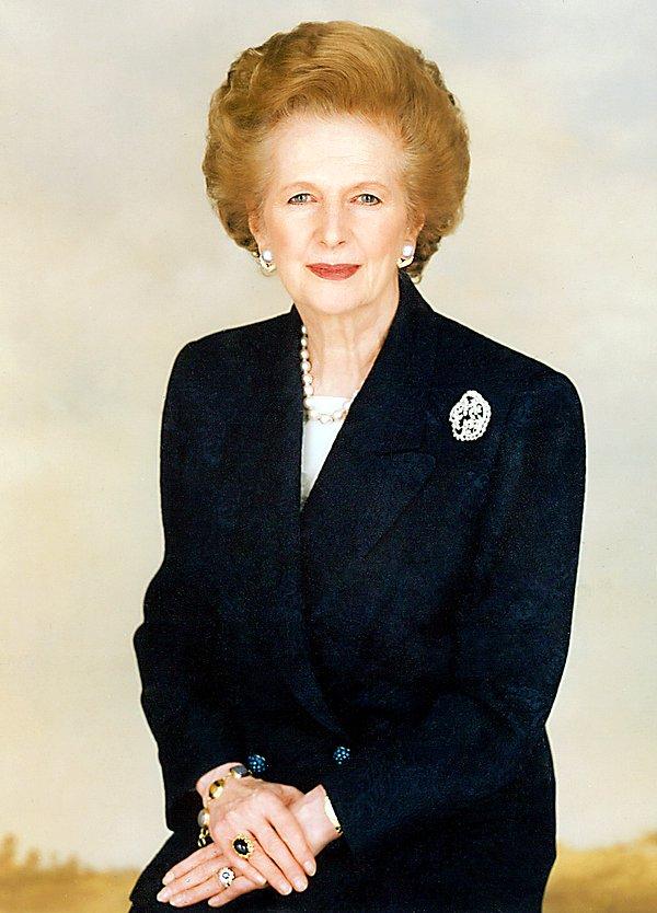 25. İngiltere'nin ilk kadın Başbakanı “Demir Lady” Margaret Thatcher. (1925-2013)