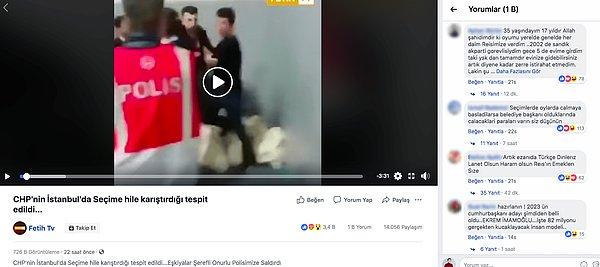 6. "Videonun Gaziosmanpaşa’daki bir ortaokulda CHP’lilerin mühürlü oy çuvallarını boşalttıklarını gösterdiği iddiası."