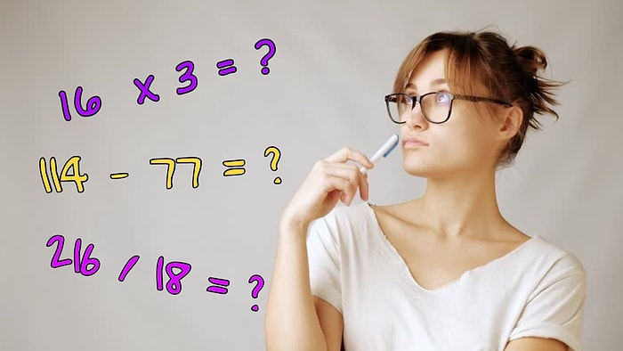 Тест: Сможете ли вы решить наши 9 примеров в голове или заставите краснеть своего школьного учителя по математике?