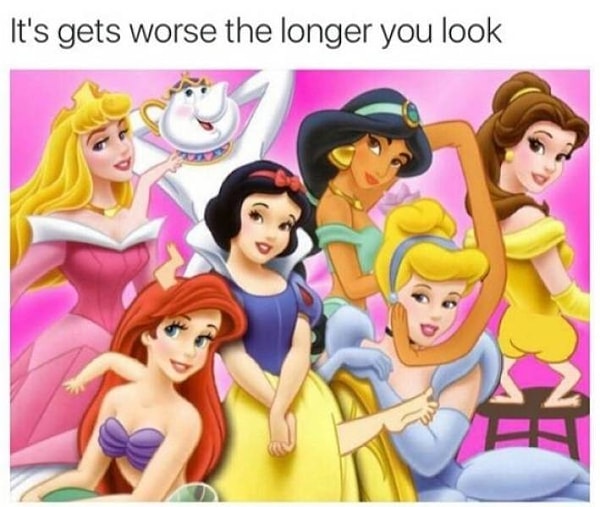 21. Чем дольше смотришь на эту картинку, тем страннее она становится.