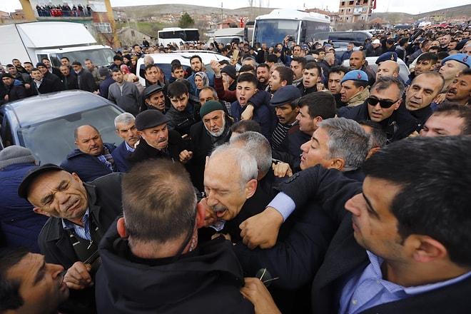 CHP Lideri Kılıçdaroğlu'na Şehit Cenazesinde Saldırı