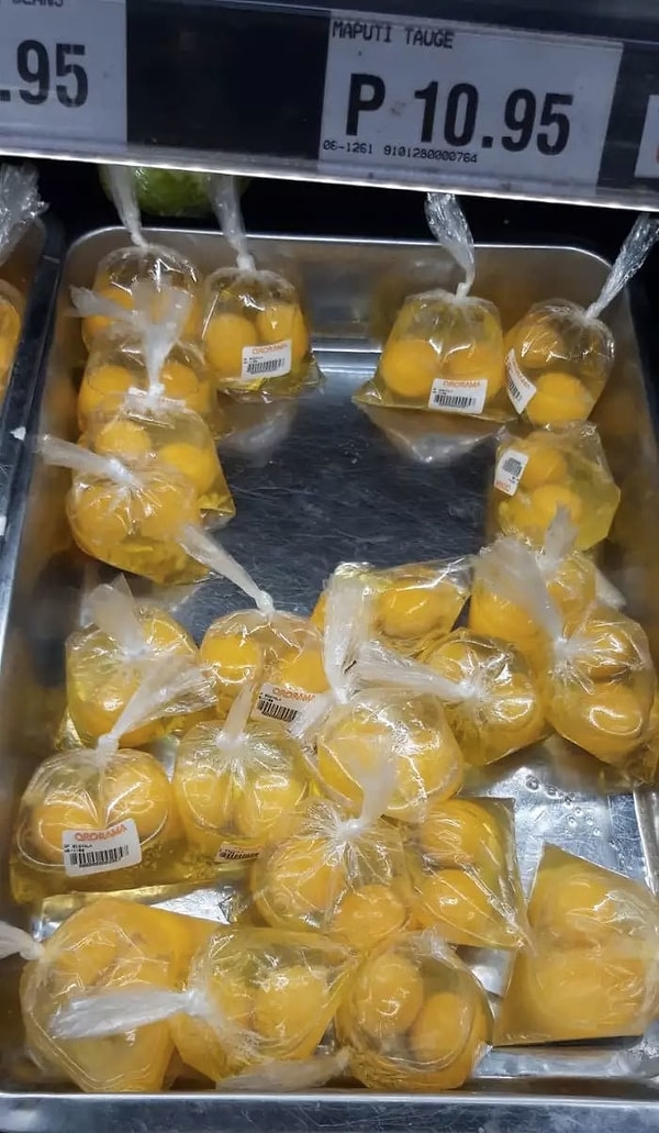 13. Как вам яйца без скорлупы?