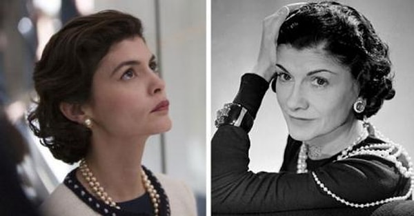 10. Одри Тоту и Коко Шанель ("Коко до Шанель")