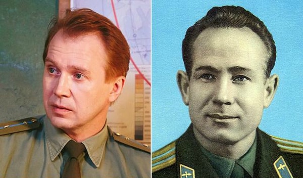 14. Евгений Миронов и космонавт Алексей Леонов ("Время первых")