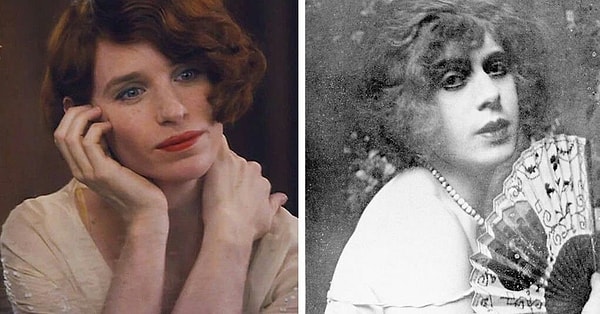 15. Эдди Редмэйн и Эйнар Вегенер ("Девушка из Дании")