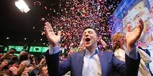 Oynadığı Dizi Gerçek Oldu: Komedyen Vladimir Zelenskiy Ukrayna'nın Yeni Başkanı!