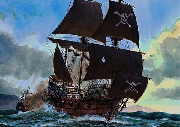 5. Какое название носит пиратский флаг?