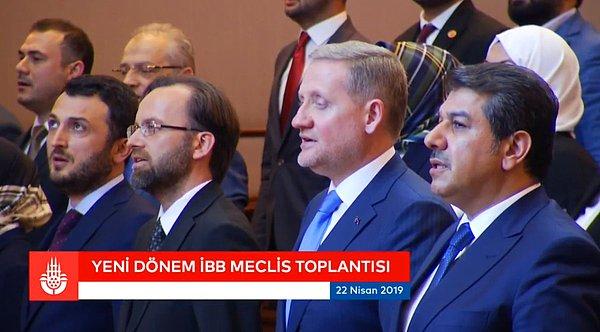 Toplantıda AKP’li Göksel Gümüşdağ 180 oyla İBB 1. Başkanvekili seçildi.