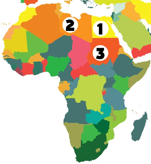 5. Сможете найти Египет?