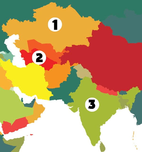 13. И последнее - найдите Казахстан: