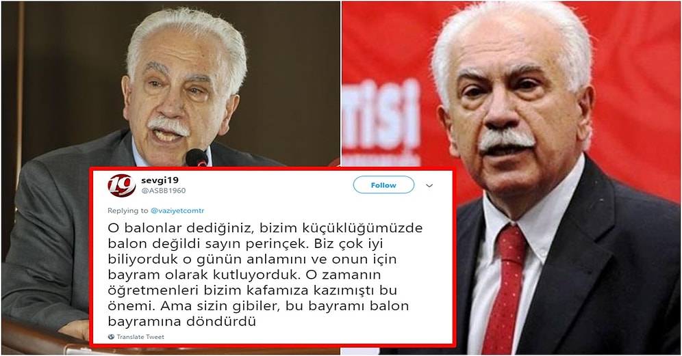 'Atatürk 23 Nisanı Çocuk Bayramı İlan Ederek Çok Ciddi Hata Yaptı' Diyen Doğu Perinçek'e Çok Sert Tepkiler Geldi!