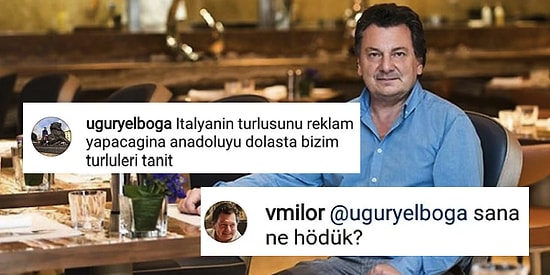 'Sana Ne Hödük?' Vedat Milor'dan 'Karı Kılıklı' ve 'İtalya'nın Reklamını Yapma' Diyen Kişiye Kapak Gibi Cevap