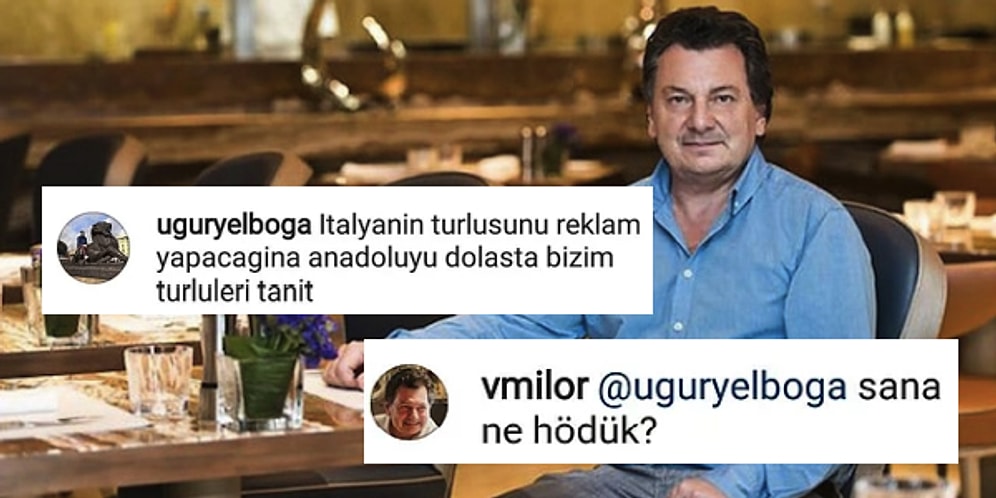 'Sana Ne Hödük?' Vedat Milor'dan 'Karı Kılıklı' ve 'İtalya'nın Reklamını Yapma' Diyen Kişiye Kapak Gibi Cevap