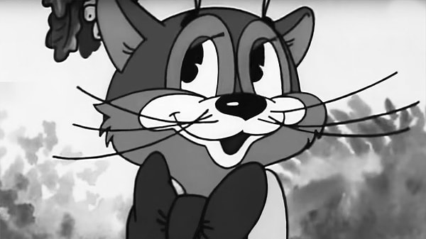 1. Какого цвета был бант у кота Леопольда?